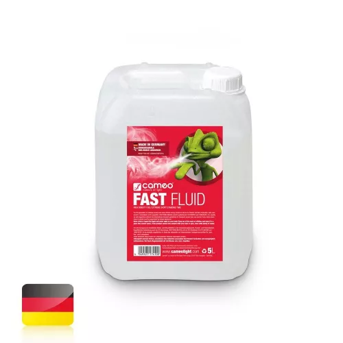 Cameo FAST FLUID 5 L - Płyn do wytwarzania mgły o dużej gęstości i bardzo krótkiej trwałości, 5l Cameo FAST FLUID 5 L - Płyn do wytwarzania mgły o dużej gęstości i bardzo krótkiej trwałości, 5l