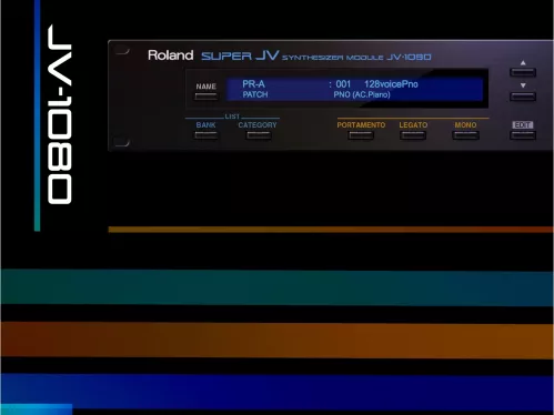 Roland Cloud JV-1080 syntezator programowy (program komputerowy) Roland Cloud JV-1080 syntezator programowy (program komputerowy)