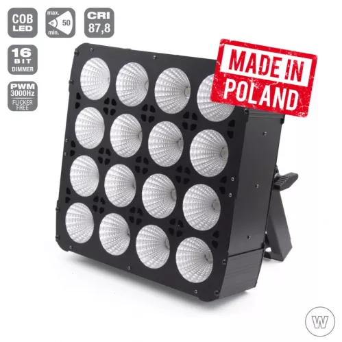 Flash Pro LED BLINDER 16x30W WHITE 4w1 COB 16 SECTIONS mk2 doświetlacz LED Flash Pro LED BLINDER 16x30W WHITE 4w1 COB 16 SECTIONS mk2 doświetlacz LED