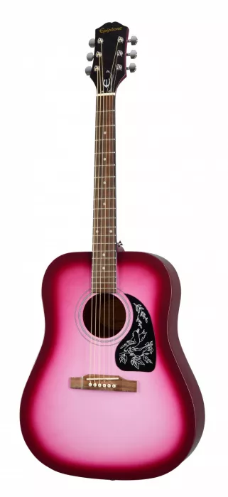 Epiphone Starling Square Shoulder Hot Pink Pearl gitara akustyczna Epiphone Starling Square Shoulder Hot Pink Pearl gitara akustyczna
