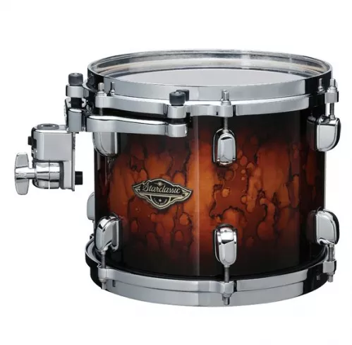 Tama WBST10A-MBR Starclassic Walnut Birch Tom Tom 10x8″ Molten Brown Burst / Chrome HW Tama WBST10A-MBR Starclassic Walnut Birch Tom Tom 10x8″ Molten Brown Burst / Chrome HW