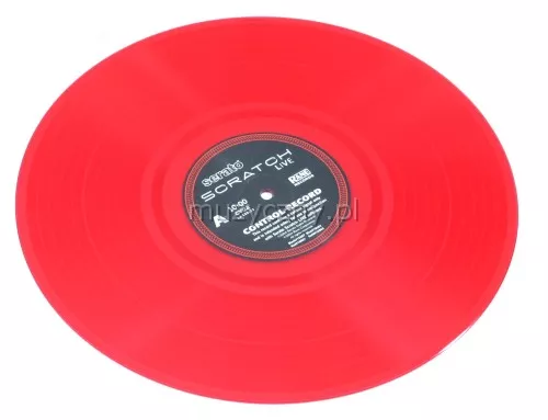 Rane Serato Scratch Vinyl Red Rane Serato Scratch Vinyl Red