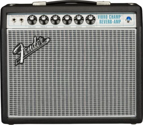 Fender ′68 Custom Vibro Champ Reverb lampowy wzmacniacz gitarowy 5W Fender ′68 Custom Vibro Champ Reverb lampowy wzmacniacz gitarowy 5W