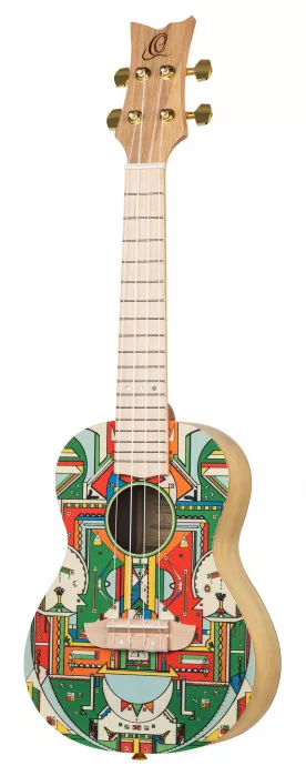 Ortega RUAR-HY Art Series Himalaya ukulele koncertowe Ortega RUAR-HY Art Series Himalaya ukulele koncertowe