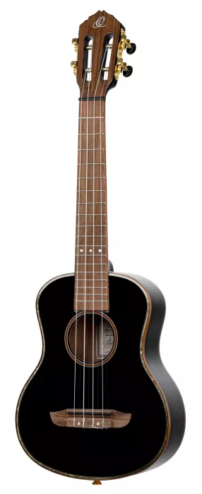 Ortega RUOX-TE All Gloss Black ukulele tenorowe Ortega RUOX-TE All Gloss Black ukulele tenorowe