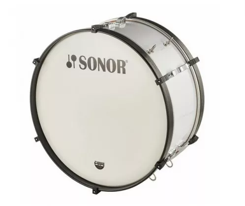 Sonor MC 2410 CW, bęben marszowy 24x10″, celuloidowa biel Sonor MC 2410 CW, bęben marszowy 24x10″, celuloidowa biel