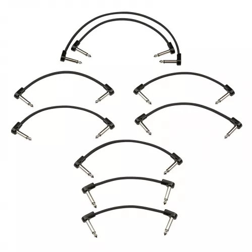 Fender Blockchain Patch Cable Kit, Black, Small zestaw kabli połączeniowych Fender Blockchain Patch Cable Kit, Black, Small zestaw kabli połączeniowych