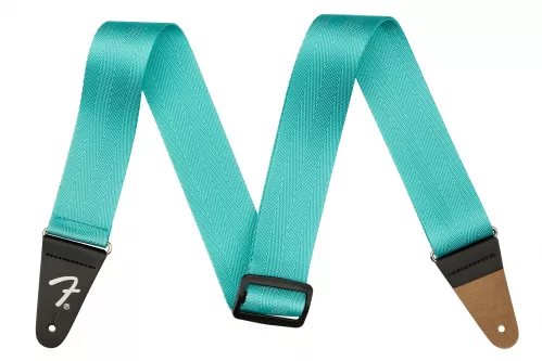 Fender 2″ Am Pro Seat Belt Strap Miami Blue pasek do gitary Fender 2″ Am Pro Seat Belt Strap Miami Blue pasek do gitary