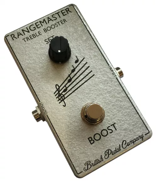 British Pedal Company Compact Series Rangemaster Treble Booster efekt gitarowy British Pedal Company Compact Series Rangemaster Treble Booster efekt gitarowy