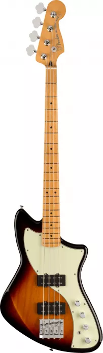 Fender Player Plus Active Meteora Bass MN 3-Color Sunburst gitara basowa Fender Player Plus Active Meteora Bass MN 3-Color Sunburst gitara basowa