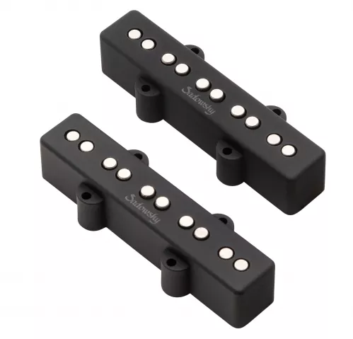 Sadowsky J/J-Style Bass Pickup Set, Single Coil, 5-String - Bridge & Neck zestaw przetworników do gitary basowej Sadowsky J/J-Style Bass Pickup Set, Single Coil, 5-String - Bridge & Neck zestaw przetworników do gitary basowej