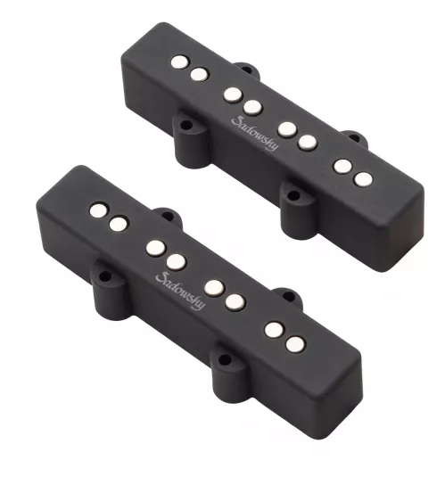 Sadowsky J/J-Style Bass Pickup Set, Single Coil, 4-String - Bridge & Neck zestaw przetworników do gitary basowej Sadowsky J/J-Style Bass Pickup Set, Single Coil, 4-String - Bridge & Neck zestaw przetworników do gitary basowej