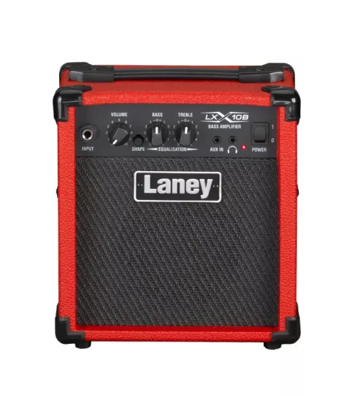 Laney LX-10B Red wzmacniacz basowy combo Laney LX-10B Red wzmacniacz basowy combo