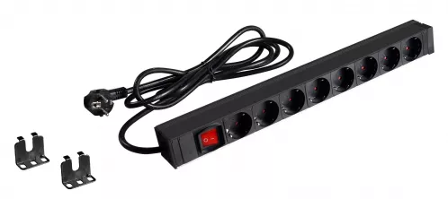 Proel SDC308R listwa zasilająca 1U Proel SDC308R listwa zasilająca 1U