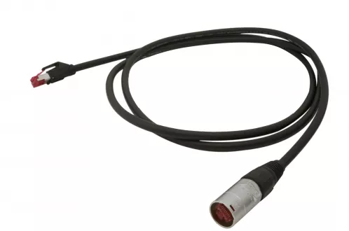 Proel CAT5SLU05H skrętka mobilna Cat5e S-FTP 5m ze złączami NE8MC1/RJ45 powłoka PUR Proel CAT5SLU05H skrętka mobilna Cat5e S-FTP 5m ze złączami NE8MC1/RJ45 powłoka PUR