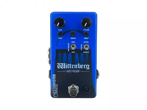 Westminster Effects Wittenberg Bass Preamp V2 efekt do gitary basowej Westminster Effects Wittenberg Bass Preamp V2 efekt do gitary basowej
