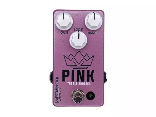 Westminster Effects Pink Treble Booster efekt gitarowy Westminster Effects Pink Treble Booster efekt gitarowy