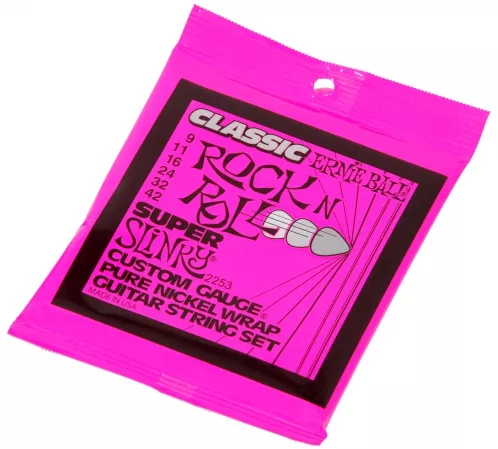 Ernie Ball 2253 NC Super Classic Slinky struny do gitary elektrycznej 9-42 Ernie Ball 2253 NC Super Classic Slinky struny do gitary elektrycznej 9-42