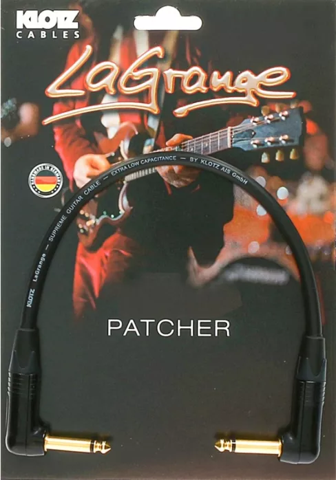 Klotz kabel gitarowy do efektów 0,3m Klotz kabel gitarowy do efektów 0,3m