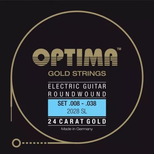 Optima D4 (674614) Struny do gitary elektrycznej Gold Strings Round Wound D4 Optima D4 (674614) Struny do gitary elektrycznej Gold Strings Round Wound D4