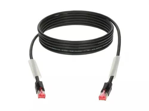Klotz kabel RJ45 / RJ45 2m czarny Klotz kabel RJ45 / RJ45 2m czarny