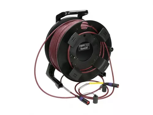 Klotz kabel na bębnie 2xRJ45 70m fioletowy Klotz kabel na bębnie 2xRJ45 70m fioletowy