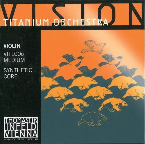 Thomastik (634237) Vision Titanium Orchestra VIT02o struna skrzypcowa A 4/4 Thomastik (634237) Vision Titanium Orchestra VIT02o struna skrzypcowa A 4/4