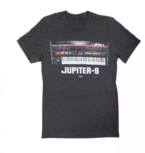 Roland CCR-JP8TS Jupiter-8 crew T-Shirt SM Roland CCR-JP8TS Jupiter-8 crew T-Shirt SM