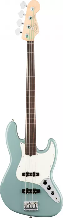 Fender American Pro Jazz Bass Fretless, Rosewood Fingerboard, Sonic Gray gitara basowa, bezprogowa Fender American Pro Jazz Bass Fretless, Rosewood Fingerboard, Sonic Gray gitara basowa, bezprogowa