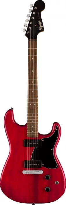 Fender Squier Paranormal Strat-O-Sonic Crimson Red Transparent gitara elektryczna Fender Squier Paranormal Strat-O-Sonic Crimson Red Transparent gitara elektryczna