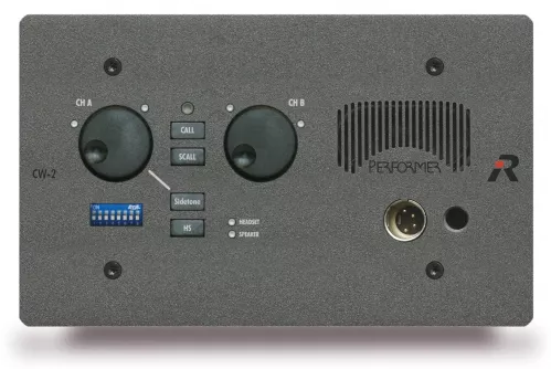 Riedel CW2 panel systemu partyline - do montażu w ścianie (2 kanały) Riedel CW2 panel systemu partyline - do montażu w ścianie (2 kanały)