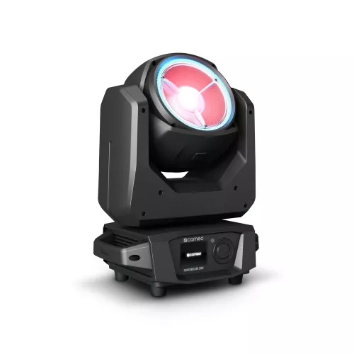 Cameo MOVO BEAM 200 - Ruchoma głowica typu Beam z nielimitowanym obrotem i pierścieniem LED Cameo MOVO BEAM 200 - Ruchoma głowica typu Beam z nielimitowanym obrotem i pierścieniem LED