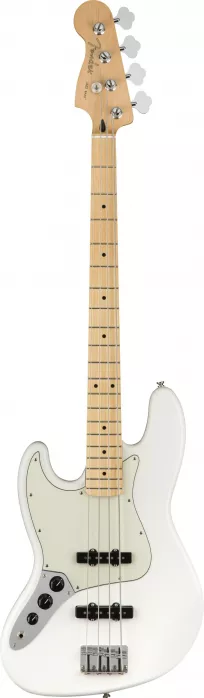 Fender Player Jazz Bass LH MN Polar White gitara basowa leworęczna Fender Player Jazz Bass LH MN Polar White gitara basowa leworęczna