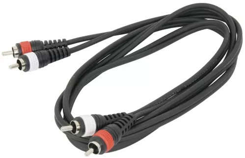 Hot Wire Basic kabel 2xRCA - 2xRCA 1,5m Hot Wire Basic kabel 2xRCA - 2xRCA 1,5m
