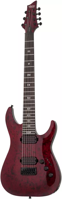 Schecter 3056 Apocalypse C-7 Red Reign gitara elektryczna Schecter 3056 Apocalypse C-7 Red Reign gitara elektryczna