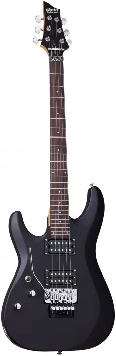 Schecter 436 C-6 Deluxe FR Satin Black gitara elektryczna leworęczna Schecter 436 C-6 Deluxe FR Satin Black gitara elektryczna leworęczna