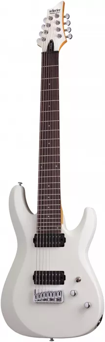 Schecter 441 C-8 Deluxe Satin White gitara elektryczna Schecter 441 C-8 Deluxe Satin White gitara elektryczna