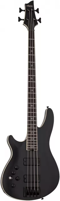 Schecter 1396 SLS Elite 4 Evil Twin Satin Black gitara basowa leworęczna Schecter 1396 SLS Elite 4 Evil Twin Satin Black gitara basowa leworęczna