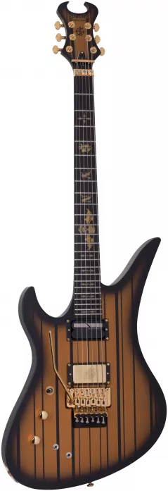 Schecter 1744 Signature Synyster Custom FR S Satin Gold Burst gitara elektryczna leworęczna Schecter 1744 Signature Synyster Custom FR S Satin Gold Burst gitara elektryczna leworęczna