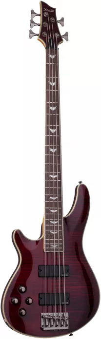 Schecter 2047 Omen Extreme-5 Black Cherry gitara basowa leworęczna Schecter 2047 Omen Extreme-5 Black Cherry gitara basowa leworęczna
