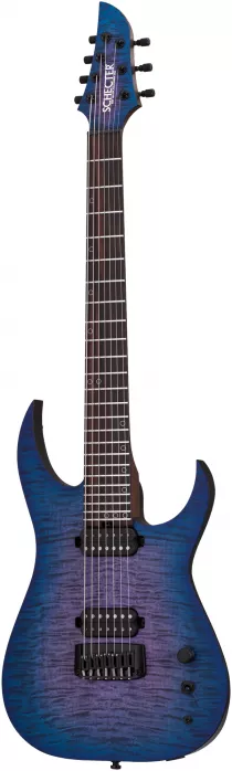Schecter 7073 USA Custom Merrow KM-7 MKIII Pro Blue Crimson gitara elektryczna Schecter 7073 USA Custom Merrow KM-7 MKIII Pro Blue Crimson gitara elektryczna