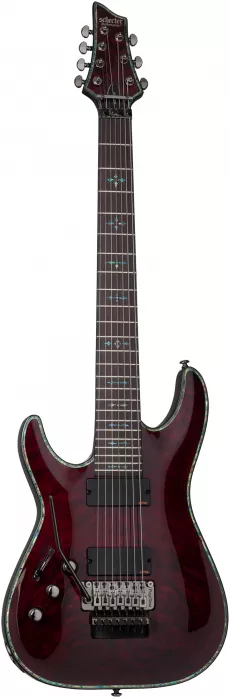 Schecter 1832 Hellraiser C-7 FR Black Cherry gitara elektryczna leworęczna Schecter 1832 Hellraiser C-7 FR Black Cherry gitara elektryczna leworęczna