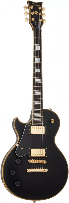 Schecter 662 Custom Solo-II Aged Black Satin gitara elektryczna leworęczna Schecter 662 Custom Solo-II Aged Black Satin gitara elektryczna leworęczna