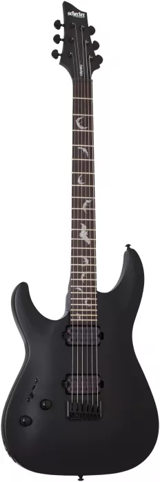 Schecter 2473 Damien 6 Satin Black gitara elektryczna leworęczna Schecter 2473 Damien 6 Satin Black gitara elektryczna leworęczna