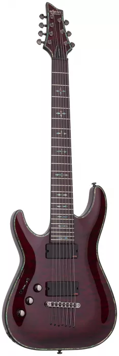 Schecter 1796 Hellraiser C-7 Black Cherry gitara elektryczna leworęczna Schecter 1796 Hellraiser C-7 Black Cherry gitara elektryczna leworęczna