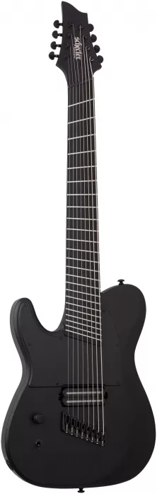 Schecter 625 PT-8 Multiscale Black Ops Satin Black Open Pore gitara elektryczna Schecter 625 PT-8 Multiscale Black Ops Satin Black Open Pore gitara elektryczna