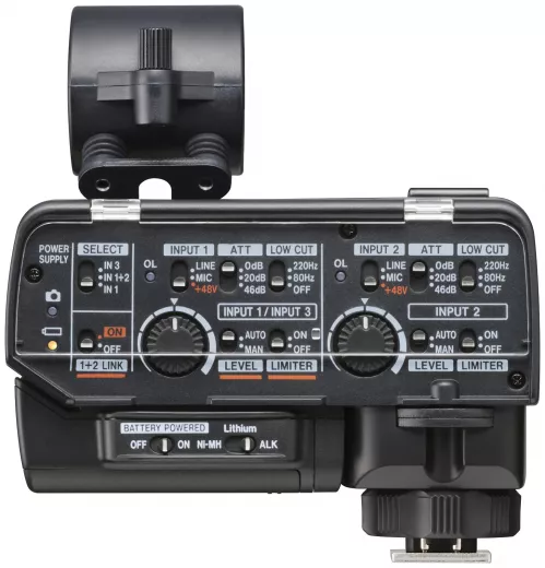 Tascam CA-XLR2D-F - adapter mikrofonowy XLR do aparatów bezlusterkowych Fujifilm Tascam CA-XLR2D-F - adapter mikrofonowy XLR do aparatów bezlusterkowych Fujifilm