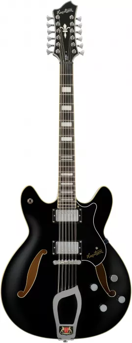 Hagstrom Viking DLX Black Gloss gitara elektryczna, 12-strunowa Hagstrom Viking DLX Black Gloss gitara elektryczna, 12-strunowa