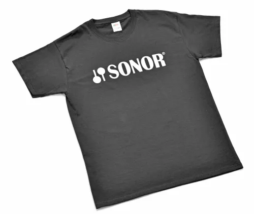 Sonor T-shirt White Logo rozmiar L koszulka, czarna Sonor T-shirt White Logo rozmiar L koszulka, czarna
