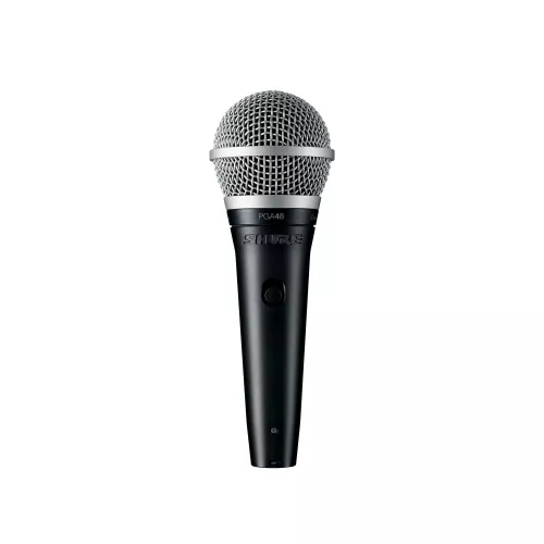 Shure PGA48-QTR-E - Mikrofon dynamiczny do słowa mówionego i karaoke, kabel XLR-Jack Shure PGA48-QTR-E - Mikrofon dynamiczny do słowa mówionego i karaoke, kabel XLR-Jack